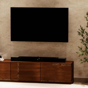NEJOOM TV UNIT (BROWN)
